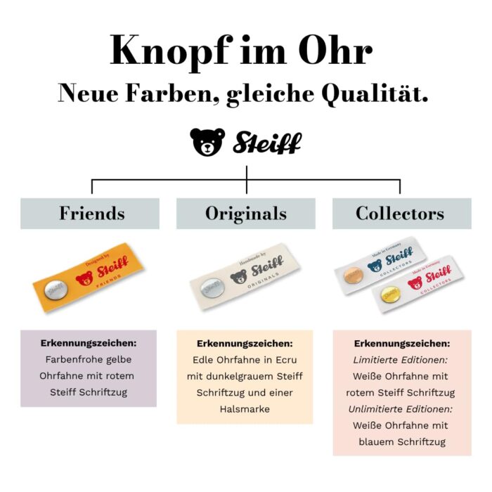 Steiff Kuscheltier Ollie Eule, Süßes Stofftier, Jungen, Mädchen & Babys ab 0 Monaten, Friends, Plüschtier Beige – Bild 3