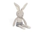 Jollein 037-001-65366 Stofftier Kuscheltier Hase Kaninchen Junge Joey grau