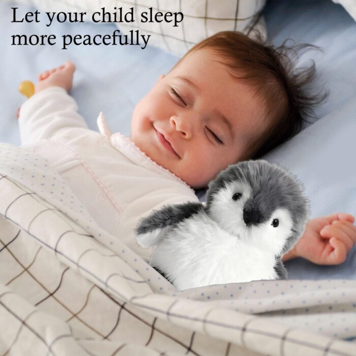 JcvPot Pinguin Kuscheltier, Weiches Stofftier Für Kinder Und Babys, Kuscheltier Pinguin Plüschtier  Plüschtier – Bild 5
