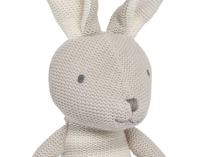 Jollein 037-001-65366 Stofftier Kuscheltier Hase Kaninchen Junge Joey grau – Bild 8